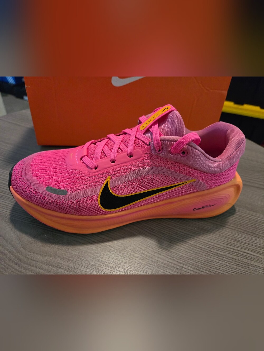 Nike STELLAR RIDE Pink Running Shoes Swoosh Women's/ GIRL'S